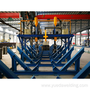 Steel Structure Assembly Welding Straightening Line